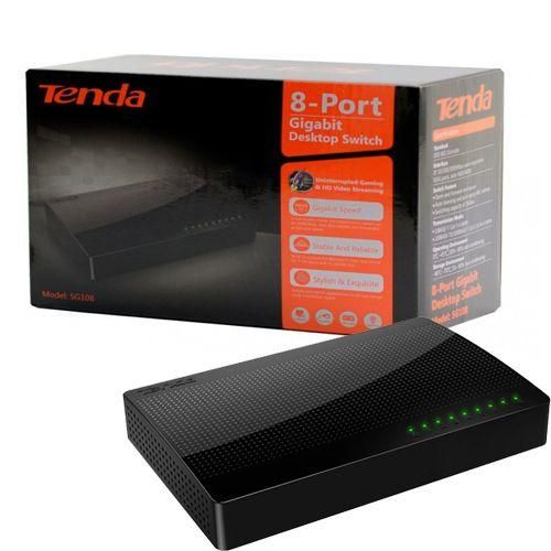 SWITCH GIGABIT ETHERNET TENDA 8 PORT SG108